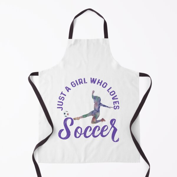 Item preview, Just a Girl Who Loves Soccer Football Girl Sports Fan Gift designed and sold by Rosaliartbook.