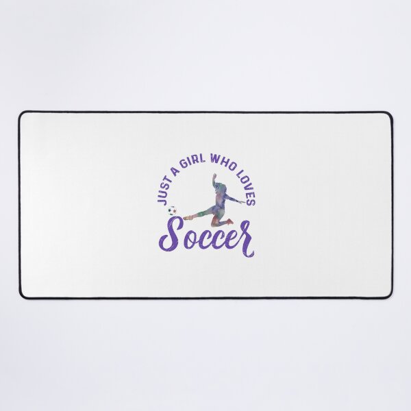 Item preview, Just a Girl Who Loves Soccer Football Girl Sports Fan Gift designed and sold by Rosaliartbook.
