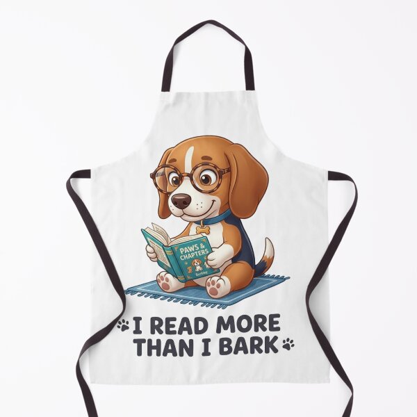 Item preview, I Read More Than I Bark Beagle Dog designed and sold by VeloKick.
