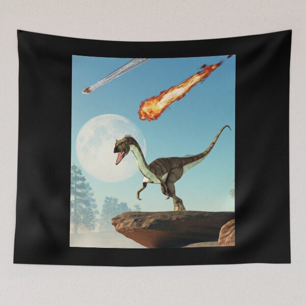 Item preview, Raptor's Last Stand – Prehistoric Meteor Doomsday designed and sold by Meteor Mercher Shop.