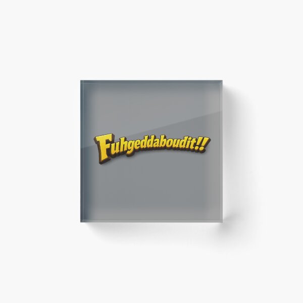 Item preview, Fuhgeddaboudit!! Dirty Yellow Shout designed and sold by FilBlue.