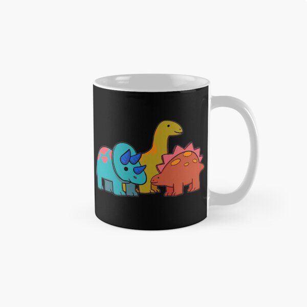 Item preview, Cute Dinosaur Friends – Colorful Prehistoric Trio designed and sold by velorea.