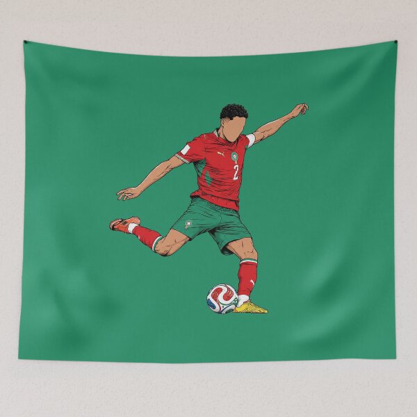 Item preview, Hakimi Morocco 2026 designed and sold by unfamouzzz.