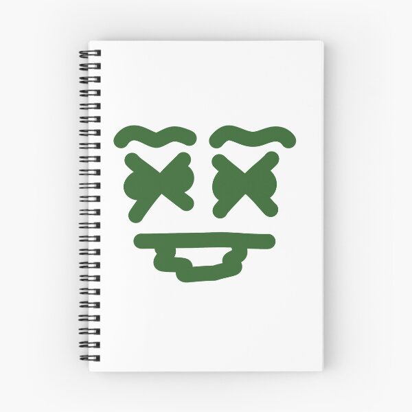 Item preview, Green Abstract Doodle Face – Bold Minimalist Line Art Illustration designed and sold by felipemaldonadoart.