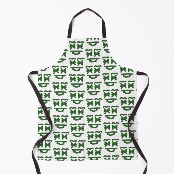 Item preview, Green Abstract Doodle Face – Bold Minimalist Line Art Illustration designed and sold by felipemaldonadoart.