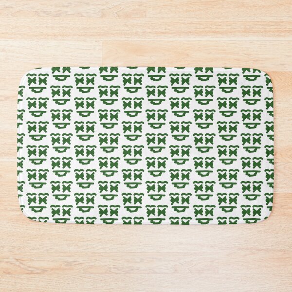 Item preview, Green Abstract Doodle Face – Bold Minimalist Line Art Illustration designed and sold by felipemaldonadoart.