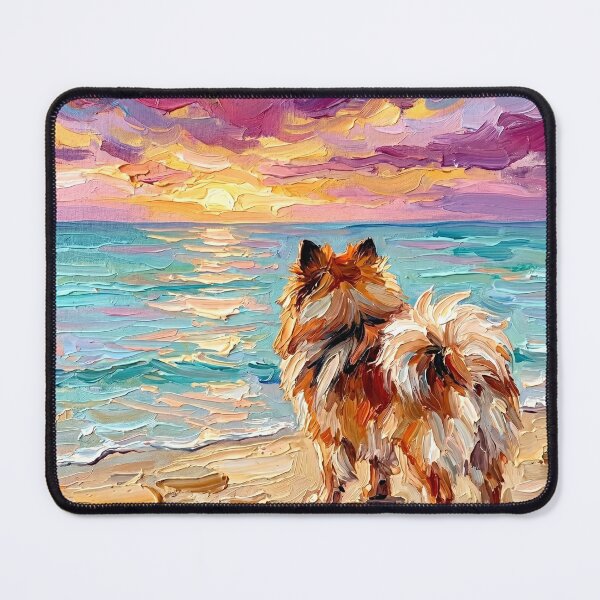 Item preview, Summer Sunset – Pomeranian designed and sold by AjaTrier.