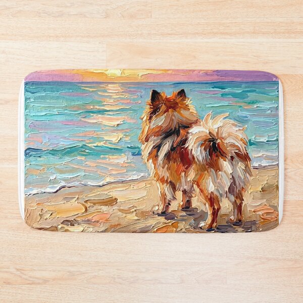 Item preview, Summer Sunset – Pomeranian designed and sold by AjaTrier.