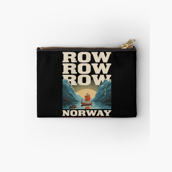 Item preview, Row Row Row Norway Vintage Longship for Nordic Heritage Fans designed and sold by Redgiant87x.