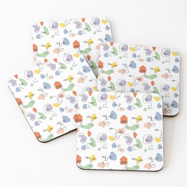 Item preview, Abstract Faces designed and sold by NorthOcean.