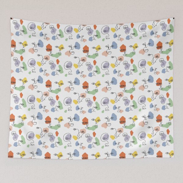 Item preview, Abstract Faces designed and sold by NorthOcean.