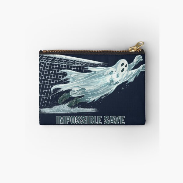 Item preview, Impossible Save – Ghost Goalkeeper Football | Halloween Soccer Minimal Streetwear Graphic designed and sold by warlistop.