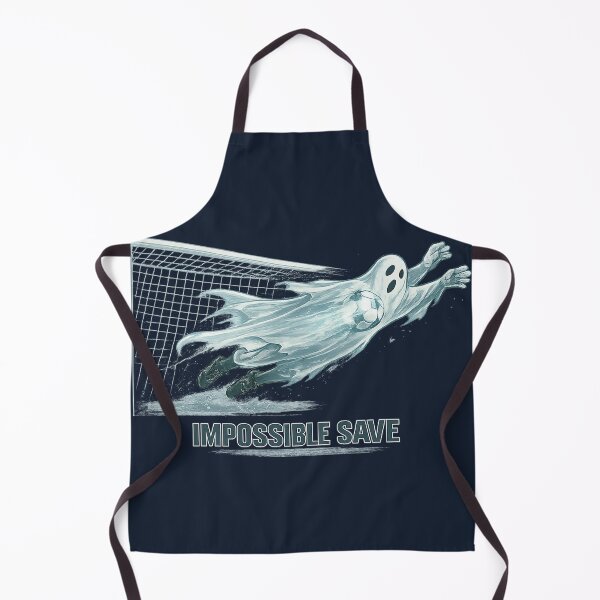 Item preview, Impossible Save – Ghost Goalkeeper Football | Halloween Soccer Minimal Streetwear Graphic designed and sold by warlistop.
