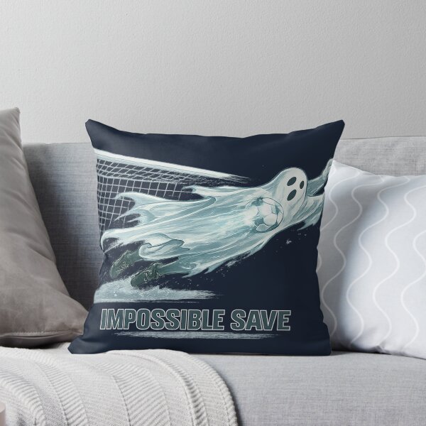 Item preview, Impossible Save – Ghost Goalkeeper Football | Halloween Soccer Minimal Streetwear Graphic designed and sold by warlistop.