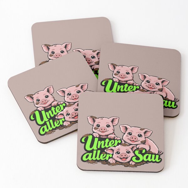Item preview, Absolutely disgusting! Funny pig motif designed and sold by Pommes im Bett.