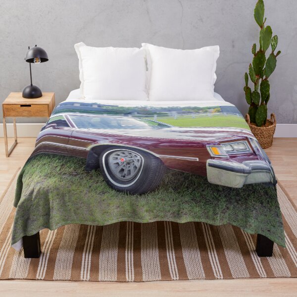 Item preview, 1979 Mercury Cougar XR-7 Deep Burgundy Isolated Paint Style Print designed and sold by RichFrancoCars.