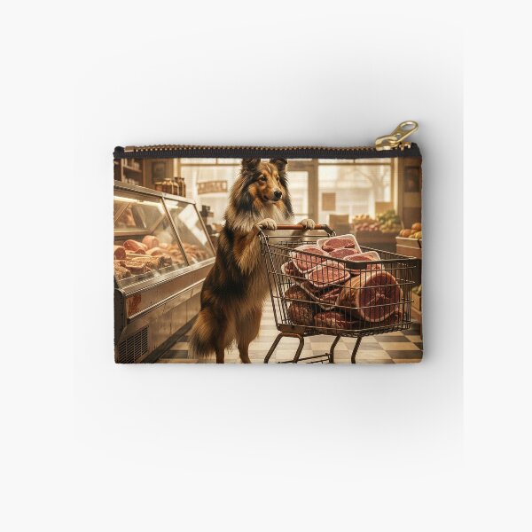 Item preview, Enterprising Sheltie Plans a Texas-Style Barbeque designed and sold by Tridentulus.