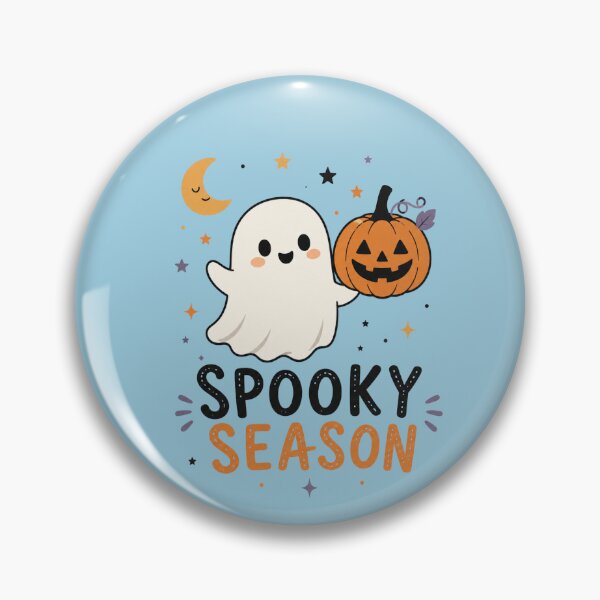 Item preview, Cute Ghost Spooky Season Kawaii Halloween Design  designed and sold by hypertype01.