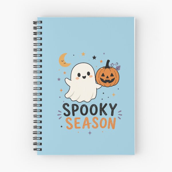 Item preview, Cute Ghost Spooky Season Kawaii Halloween Design  designed and sold by hypertype01.