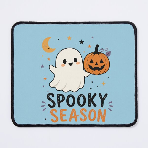 Item preview, Cute Ghost Spooky Season Kawaii Halloween Design designed and sold by hypertype01.