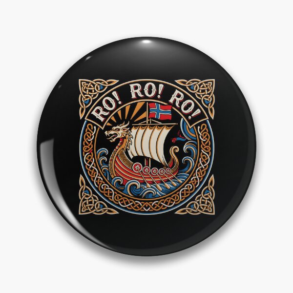 Item preview, Row Row Row Norway Viking Adventure with Norwegian Flag designed and sold by Redgiant87x.