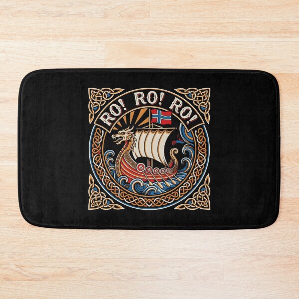 Item preview, Row Row Row Norway Viking Adventure with Norwegian Flag designed and sold by Redgiant87x.