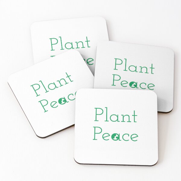 Item preview, Plant Peace - Minimalist Environmental Typography designed and sold by Atum&Art.