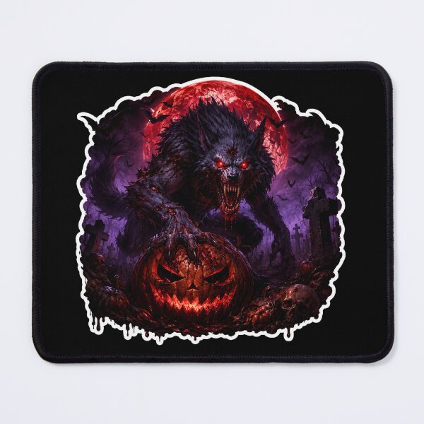 Item preview, Werewolf // wolves // Halloween // wolfman // haunted vibes // Wolf designed and sold by SMARTKIT DESIGNAGENCY.