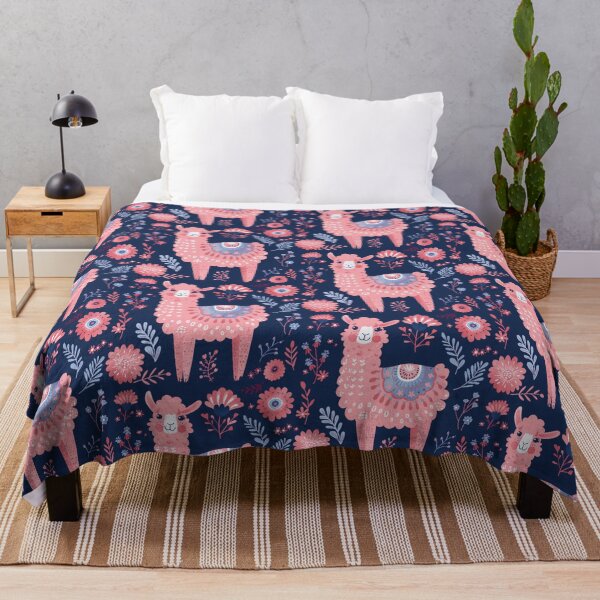 Item preview, Scandinavian Folk Art, Floral Alpaca designed and sold by xiao xuans.