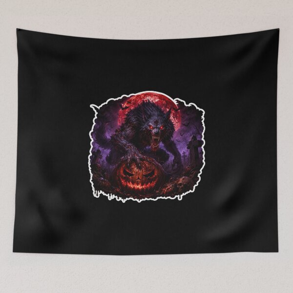 Item preview, Werewolf // wolves // Halloween // wolfman // haunted vibes // Wolf designed and sold by SMARTKIT  DESIGNAGENCY.