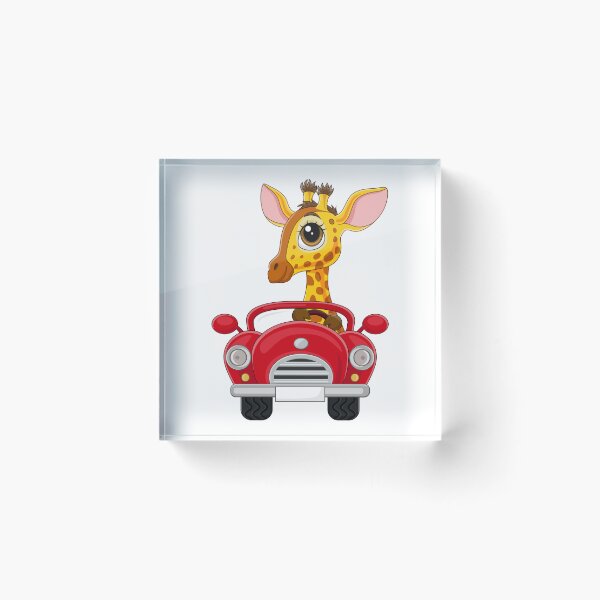 Artikelvorschau, FUNNY GIRAFFE CARTOON CHARACTER entworfen und verkauft von SudeeshArt.