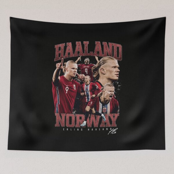 Item preview, Erling Haaland Norway Signature designed and sold by Soceitiz.