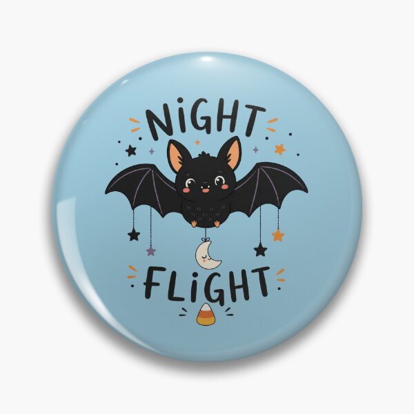 Item preview, Cute Halloween Bat Night Flight Kawaii Spooky Season designed and sold by BankshopTH.