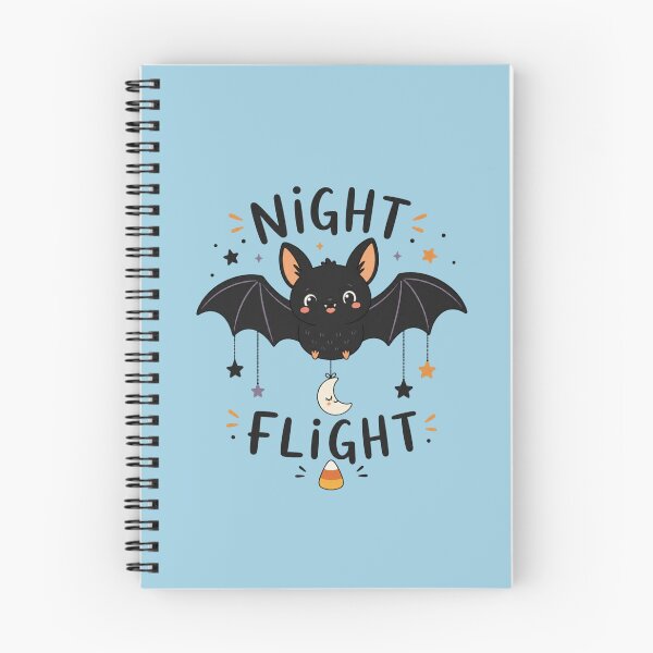 Item preview, Cute Halloween Bat Night Flight Kawaii Spooky Season designed and sold by hypertype01.