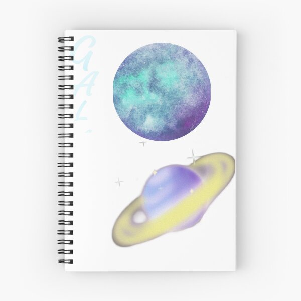 Item preview, Aesthetic Blue Planet And Cosmic Saturn designed and sold by sisterthreein.