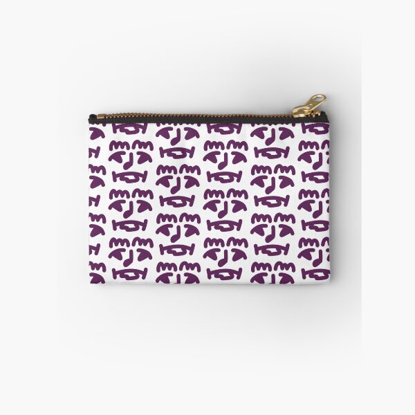 Item preview, Purple Abstract Doodle Face – Modern Minimalist Graphic Illustration designed and sold by felipemaldonadoart.