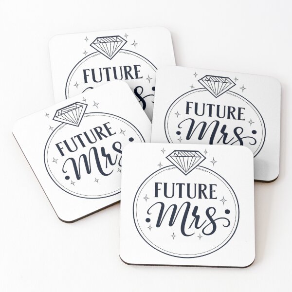 Item preview, Future Mrs Elegant Engagement Diamond Ring Bridal Party designed and sold by VasiqDesign.