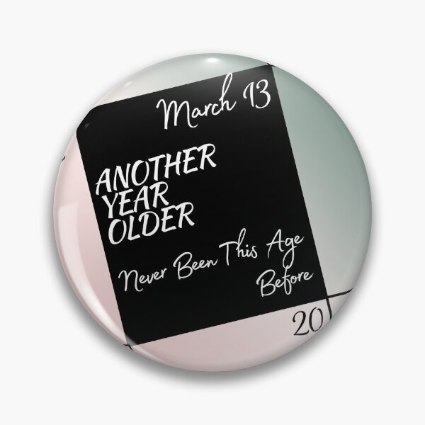 Item preview, March 13th birthdays designed and sold by serenebookworm.