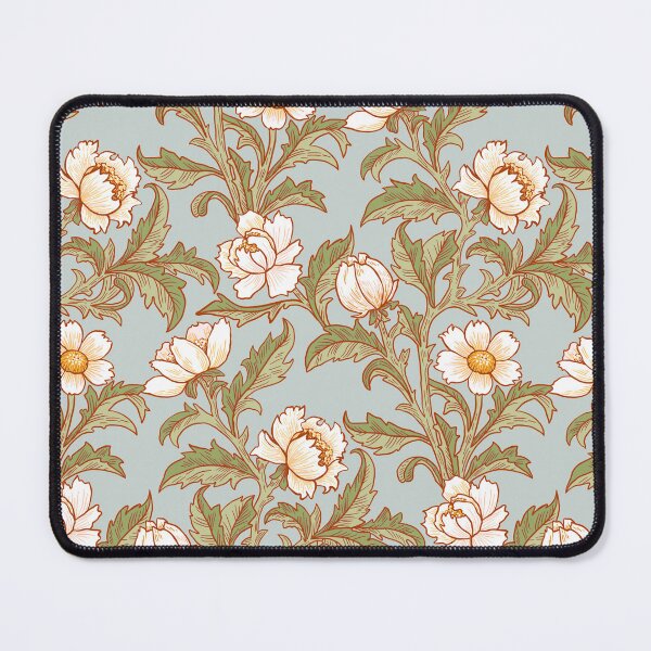 Item preview, Granny Couch A William Morris Inspired Floral - Soft Blue designed and sold by TigaTiga.