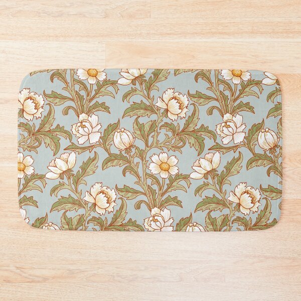 Item preview, Granny Couch A William Morris Inspired Floral - Soft Blue designed and sold by TigaTiga.