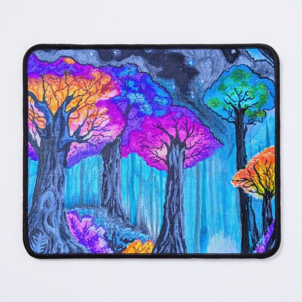 Item preview, Luminaria - Bioluminescent Tree Art - Mystical Sci-fi Forest designed and sold by DreamTrek.