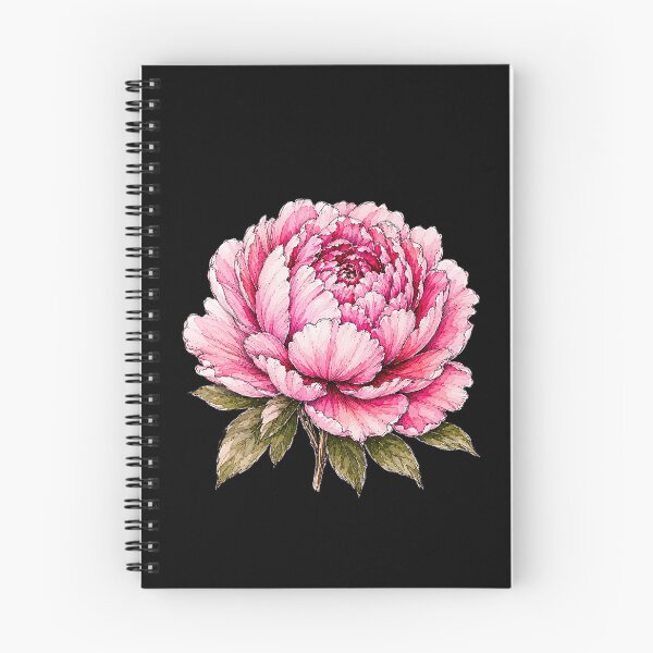 Item preview, Hand Drawn Peony Watercolor Botanical Floral Illustration designed and sold by ColorSplash123.