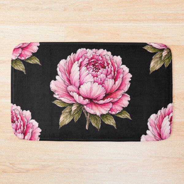 Item preview, Hand Drawn Peony Watercolor Botanical Floral Illustration designed and sold by ColorSplash123.