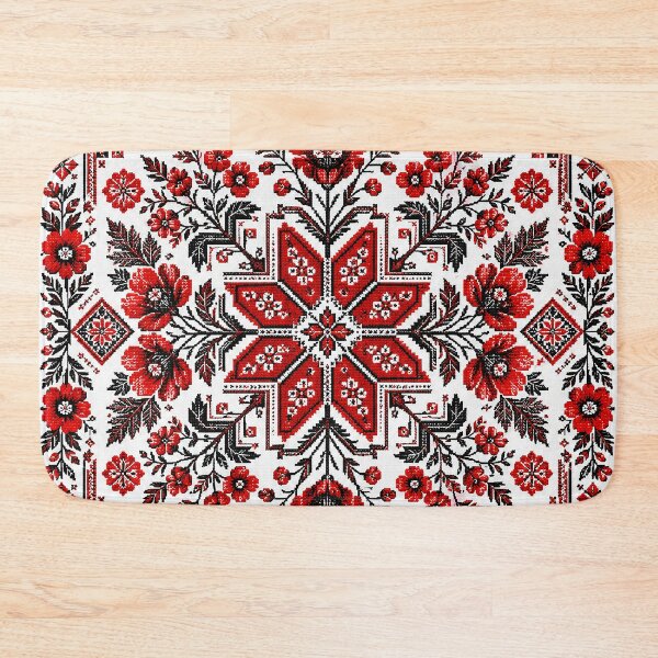 Item preview, Slavic Cross-Stitch Diamond Pattern - Classic Ukrainian Embroidery designed and sold by BrainCurves.