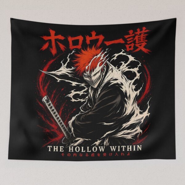 Item preview, The Hollow Within - Hollow Ichigo  | Ichigo Kurosaki Aesthetic Design designed and sold by Trinidesigns123.
