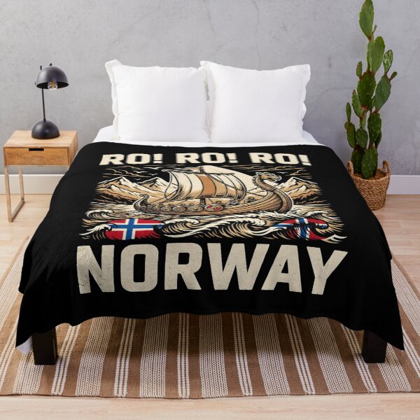 Item preview, Row Row Row Norway Classic Viking Longship for Norway Lovers designed and sold by Redgiant87x.