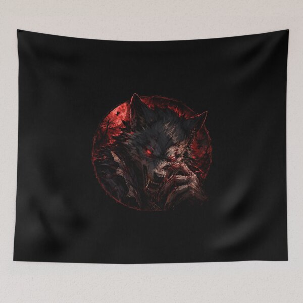 Item preview, Werewolf // wolves // Halloween // wolfman // haunted vibes // Wolf designed and sold by SMARTKIT  DESIGNAGENCY.