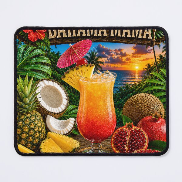 Item preview, fresh cocktail Bahama Mama designed and sold by JBXDesigner.