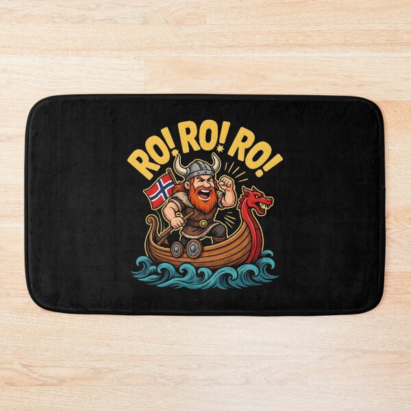 Item preview, Row Row Row Norway Viking Heritage with Norwegian Flag designed and sold by Redgiant87x.