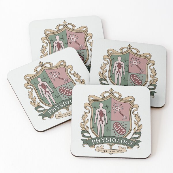 Item preview, Physiology Crest - Science Coat of Arms designed and sold by MicroMarket.